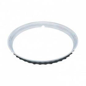 A6224-4 United Pacific Wheel Side Ring Beauty Rim 14 Inch Ribbed Stainless