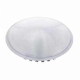 Rdc01-14 United Pacific Wheel Cover 14 Inch Brushed Stainless Steel