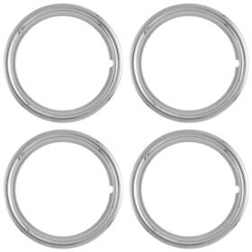 Xieuh497 Upgrade Your Auto 18ft 1 1/2ft Deep Chrome Wheel Trim Rings