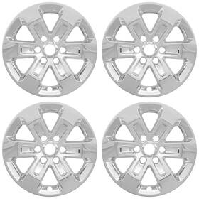 Xieuh583 Upgrade Your Auto 18ft 6 Spoke Chrome Wheel Skins For 2019-2021 Ram 1500