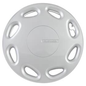 Fwcvw089u20 Uzooka Wheel Cover Fits 1990-92 Vw Jetta Silver Fwcvw089u