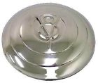 V01-315-050 Dmc Early Ford Car Truck Stainless Hubcap Raised Rings Flange