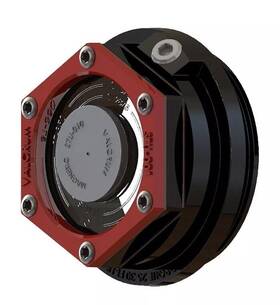 St-2875 Valcrum Aluminum Hub Cap 2-7/8 Inch Threads For 6-8k Dexter And Lippert Axles