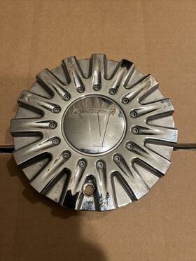 Stw-193-1 Velocity Vw380 Chrome Wheel Center Cap