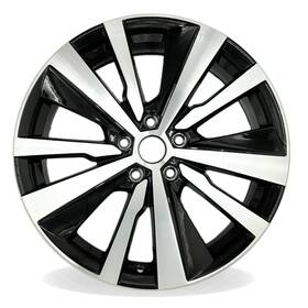 Velospinner 880385244318 19 Inch Single 19x8 Machined Black Alloy Wheel For Nissan Altima 2019-2022 Oem De