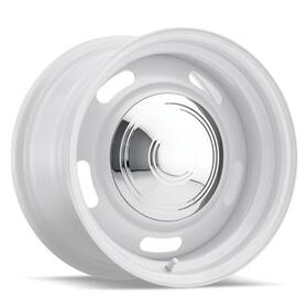 2531-v Vision Wheel Vison Center Cap - Police Style Stainless Chrome Rallye