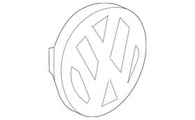 5c0-601-149-c-qzq Volkswagen Genuine Disk C2r Wheel Center Cap - Chrome
