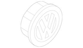 5c0-601-171-xrw Volkswagen Genuine Wheel Cap