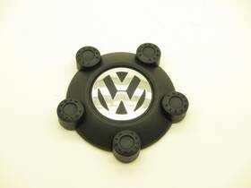5n0-601-169-xrw Volkswagen Genuine Wheel Center Cap Winter - Black