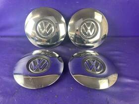 5c0601149dqzq Volkswagen 69937a 12-19 Vw Beetle 17 Inch Heritage Chrome Center Cap Set Of 4 Genuine Oem