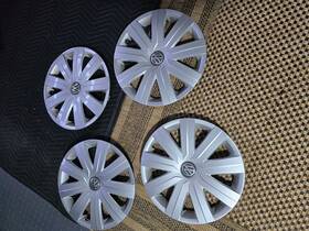 Wc61594-rc Volkswagen Vw Jetta 2015-2016 Hubcap - Genuine Factory Oem 61594 Wheel Cover