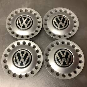 580.vw1b00 Vw 1998-2005 Volkswagen Bug Beetle Wheel Center Caps Set Of 4 Oem #1c0 601 149 A