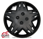 Wc-14b509 Unbranded Matte Black Inch Hubcap Wheel Rim Skin Cover Hub