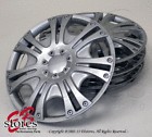 Wc-14s009 Generic Inches Hubcap Style Set Of Inch Wheel Rim Skin