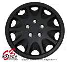 Wc-15b028a Generic Matte Black Inch Hubcap Wheel Rim Skin Cover Hub