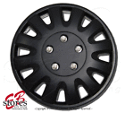Wc-15b738 Generic Matte Black Inch Hubcap Wheel Rim Skin Cover Hub Wc-15b738 Generic Matte Black Inch Hubcap Wheel Rim Skin Cover Hub