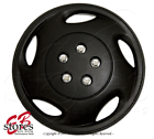 Wc-15b941 Generic One Set Of Matte Black Inch Rim Wheel Skin