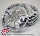 Wc-15c021 Generic Set Of Inch Chrome Wheel Skin Cover Hubcap Hub
