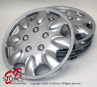 Wc-15s022 Unbranded Inches Hubcap Style Set Of Inch Wheel Rim Skin