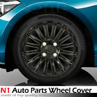 Wc-437-15b-236-n1 Oldsmobile Matte Black Hub Caps Wheel Covers Lug 733469690214