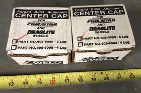 605-5080 Weld Racing Wheels Center Cap Lot Of 2 5 Lug Nos