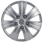 Wh523-15s-bx Pilot Automotive Bully Matte Silver Spoke Wheel Covers 757558201044
