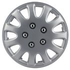 Wh525-14s-bx Pilot Automotive Lug Silver Wheel Cover Set Of 757558200801