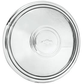 1000-s Wheel Vintiques Fits Chevy Bowtie Police Cap Stainless 7in Id