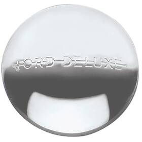 2007-a Wheel Vintiques 1940 Fits Ford Script Deluxe Hubcap 7.5 In Dia