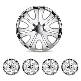 Chb-5082-c-14 Winjet 14 Inch 7 V-spokes 5082 Style Chrome Hubcaps Wheel Covers