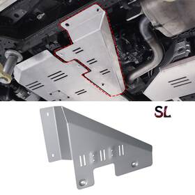 Nlc01m101-3a-ay Winjet-superlights Transfer Case Skid Plate For 2024-2026 Toyota Land Cruiser 250 Powder Coat 5mm