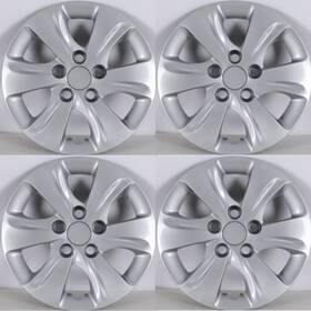 Wj-5095g Winjet 15 Inch 4 Wheel Covers Bolt On Hub Caps Fit 2011-16 Hyundai Elantra Sedan R15 Tire