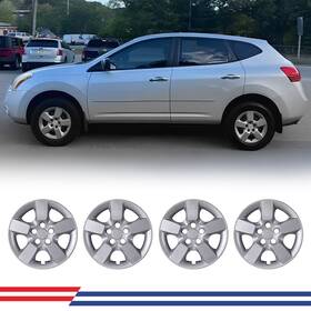 Wj-5136 Winjet Set Of 4 16 Inch Wheel Covers Hup Caps For 2008-2015 Nissan Rogue R16 Steel Wheels