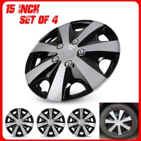 5051-dp-15 Wo 15 Inch Set Of 4 Wheel Covers Full Hub Caps Fit Suv Pickup R15 Tire Steel Rim Hubcap
