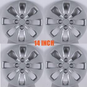 52910-1r005 Wolfx 14 Inch Wheel Rim Covers Hubcaps For 2012-2017 Hyundai Accent Hatchback /sedan 4pcs