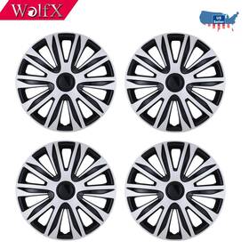 Wj-5083-dp-14 Wolfx Wj-5083-dp-14/usme2 14 Inch Set Of 4 Wheel Rim Cover Hubcaps Snap On R14 For 1998-2000 Dodge Caravan