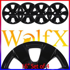 Wj-5091g-bl-16 Wolfx 4 Pcs 16 Inch Wheel Cover Full Rim Snap On Hub Cap Fit For Toyota Camry 2007-2011