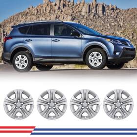Wj-5107-17 Wolfx 17 Inch Hubcap Wheel Covers For 2013-2018 Toyota Rav4 17inch Steel Rim