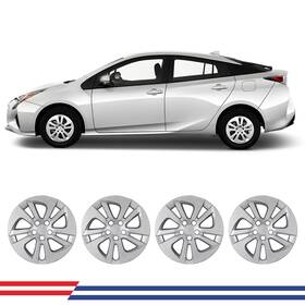 Wj-5130-15 Wolfx For 2016-2022 Toyota Prius 15inch Hubcap Wheel Covers Snap On Installation
