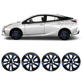 Wj-5130-bw-15 Wolfx 15 Inch Set Of 4 Wheel Cover Fits Toyota Prius 2016-2022 Replacement Hubcap Usa