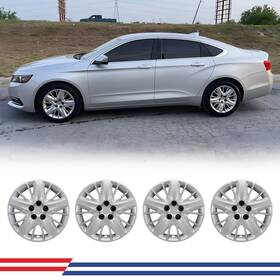 Wj-5146-18 Wolfx 18 Inch Hubcap Wheel Covers For 2014-2020 Chevy Impala 18ftft Steel Rim