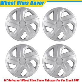 Wj-5180-b-14-pp Wolfx 14 Inch Lacquer Wheel Covers Snap On Hub Caps For R14 Auto Tire And Steel