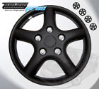 Wsc-028bb15 Generic Wheel Rims Skin Cover Inch Matte Black Hubcap Inches