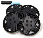 Wsc-509b14 Generic Hubcap Inch Wheel Rim Skin Cover Set Matte Black