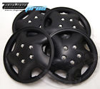 Wsc-852b14 Generic Hubcap Inch Wheel Rim Skin Cover Set Matte Black
