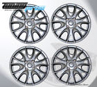 Wsc3-533s14 Unbranded Silver Inches Pop On Hubcap Wheel Rim Skin Covers