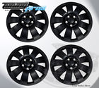 Wsc3-721b16 Unbranded Inch Snap On Matte Black Hubcap Wheel Cover Rim