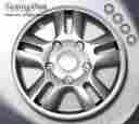 Wsce-006s15 Generic 15 Inch Silver Hubcaps