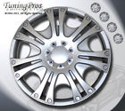 Wsce-009s14 Generic Inch Silver Hubcaps Wheel Skin Cover Rims Covers Inches