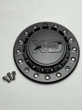 M1050bk09 Xd Series Wheel Center Cap 2pc All Pcd - Full Satin Black